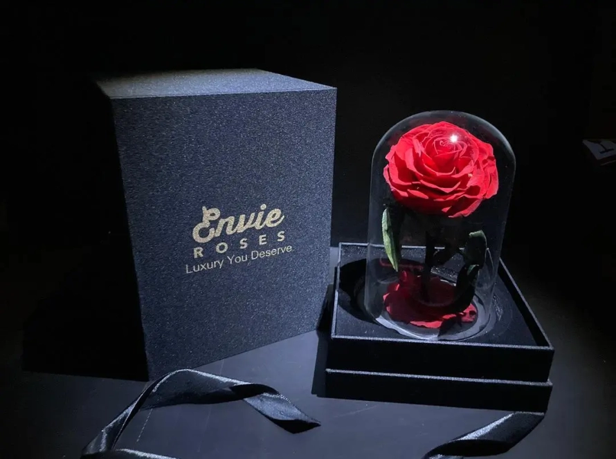 preserved roses red uk